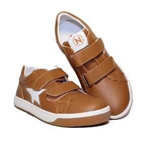 Naturino Minds VL sneakers cognac/zucca leather size EU 31/ US 13